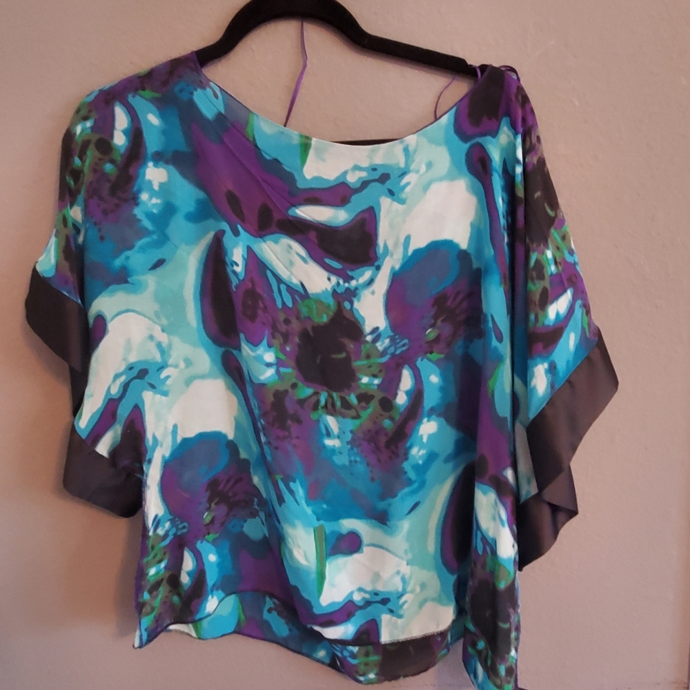 Watercolor off should silky top